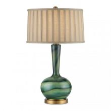 Lamartine_currey lampa stołowa E27 12W zieleń